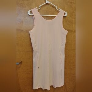 Nike Women's Sleeveless Dri-Fit Ace Golf Dress In Arctic Orange